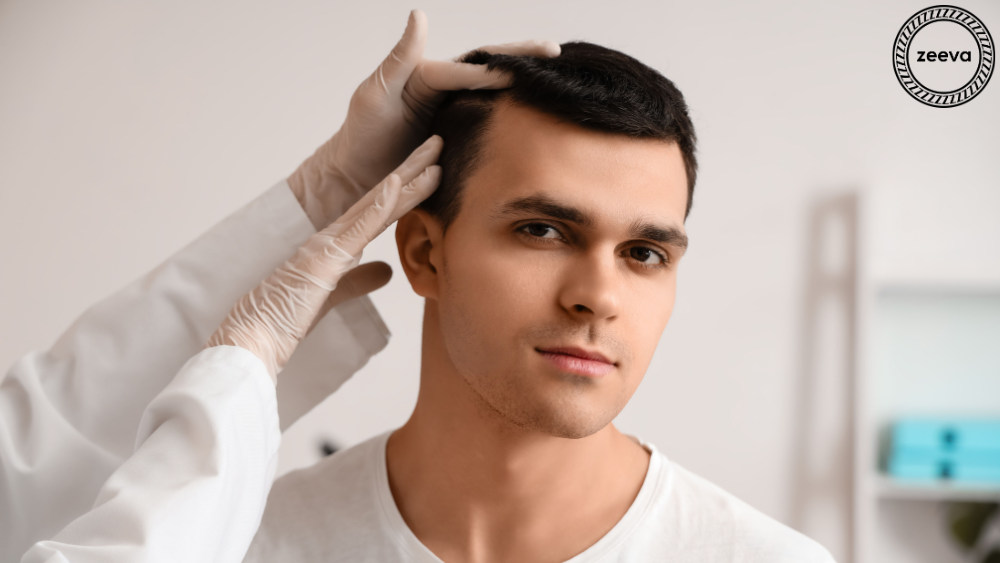 Natural hairline design result