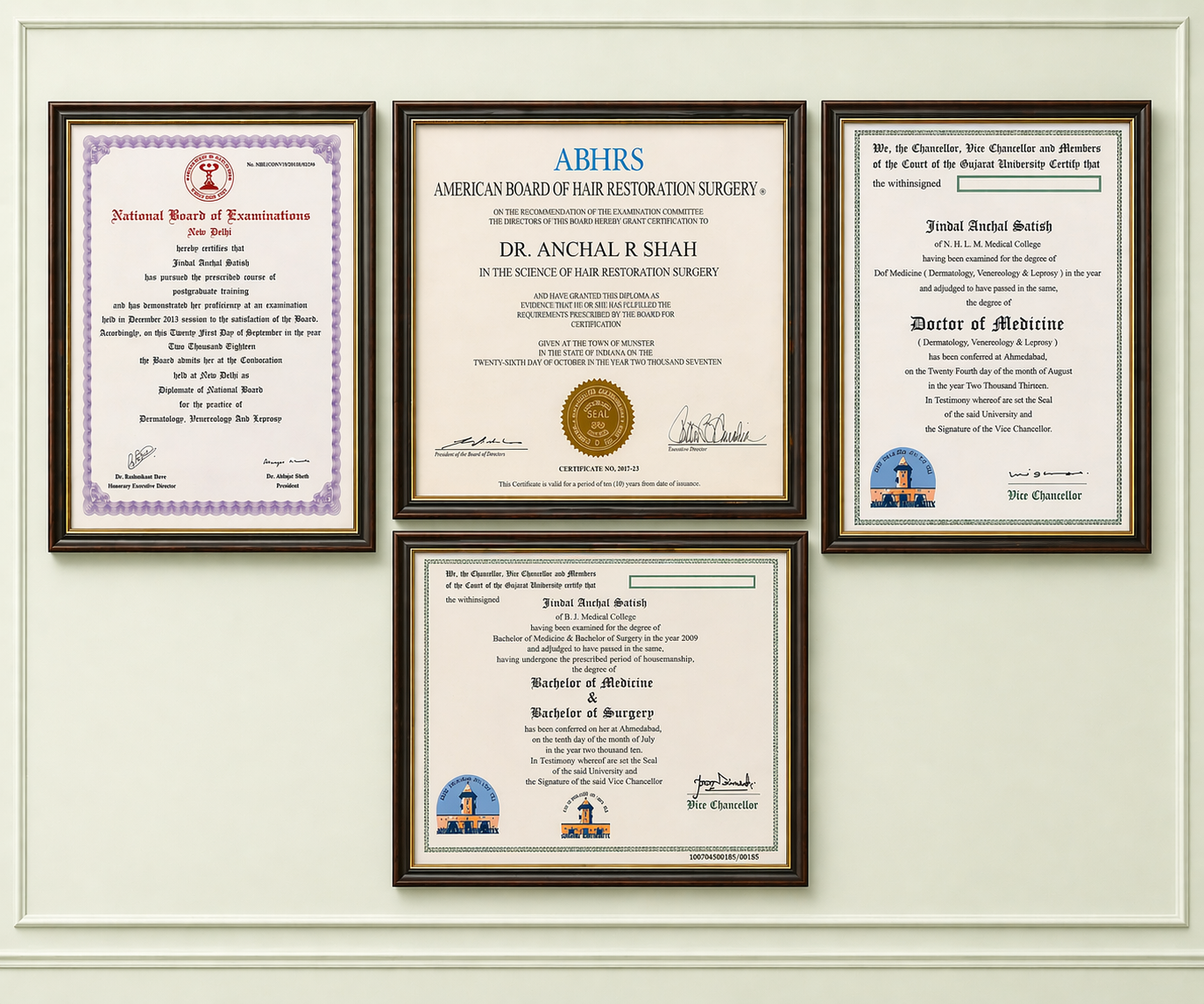 Zeeva Clinic  -  Certifications